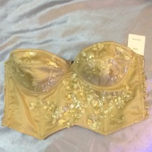 Urban Outfitters Creme Tube Top. NWT.